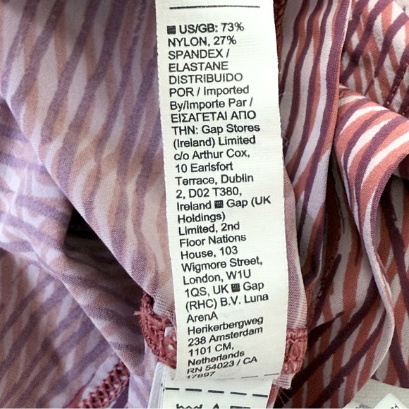 Athleta Ultimate Train Tee in "Activated Mauve" pink size Medium Style 657846-06 - Picture 7 of 9